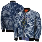 milwaukee brewers dynamic rings navy blue bomber jacket best selling