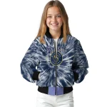 milwaukee brewers dynamic rings navy blue bomber jacket best selling