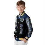 milwaukee brewers fire skull navy blue black varsity jacket best selling