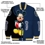 milwaukee brewers mickey mouse navy blue varsity jacket best selling