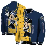 milwaukee brewers minnie mouse navy blue varsity jacket best selling