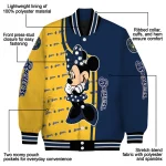 milwaukee brewers minnie mouse navy blue varsity jacket best selling