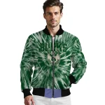 milwaukee bucks dynamic rings green bomber jacket best selling