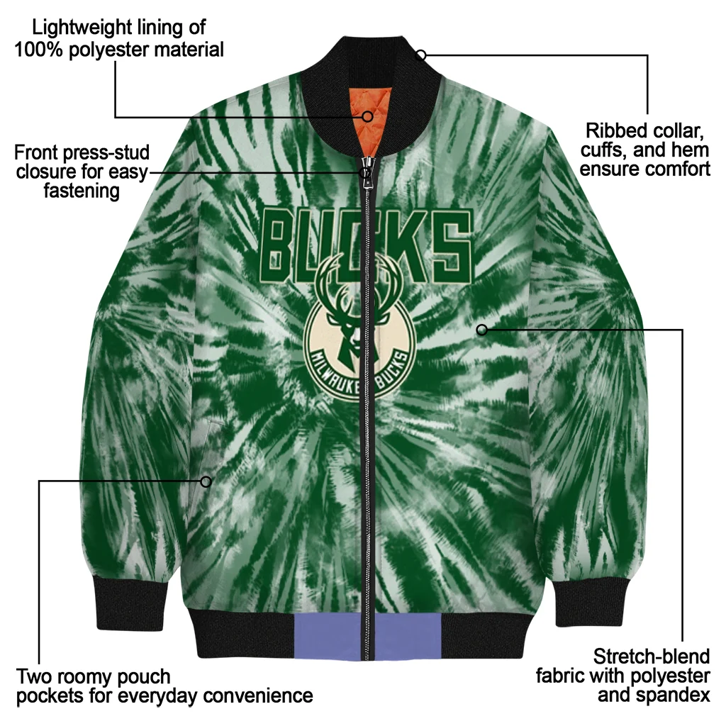 milwaukee bucks dynamic rings green bomber jacket new arrival milwaukee bucks dynamic rings green bomber jacket new arrival