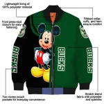 milwaukee bucks mickey mouse green bomber jacket best selling
