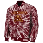 minnesota golden gophers dynamic rings maroon varsity jacket best selling