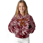 minnesota golden gophers dynamic rings maroon varsity jacket best selling