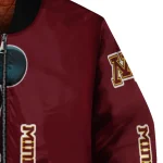 minnesota golden gophers mickey mouse maroon bomber jacket best selling