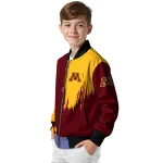 minnesota golden gophers urban mark maroon bomber jacket best selling