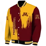 minnesota golden gophers urban mark maroon varsity jacket best selling