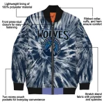 minnesota timberwolves dynamic rings midnight blue bomber jacket best selling