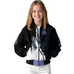 minnesota timberwolves edgy scratch effect midnight blue black bomber jacket best selling