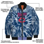 minnesota twins dynamic rings navy bomber jacket best selling