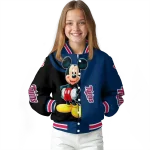 minnesota twins mickey mouse navy varsity jacket best selling