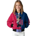 minnesota twins minnie mouse navy bomber jacket best selling