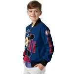 minnesota twins minnie mouse navy bomber jacket best selling