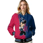 minnesota twins minnie mouse navy varsity jacket best selling