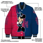 minnesota twins minnie mouse navy varsity jacket best selling