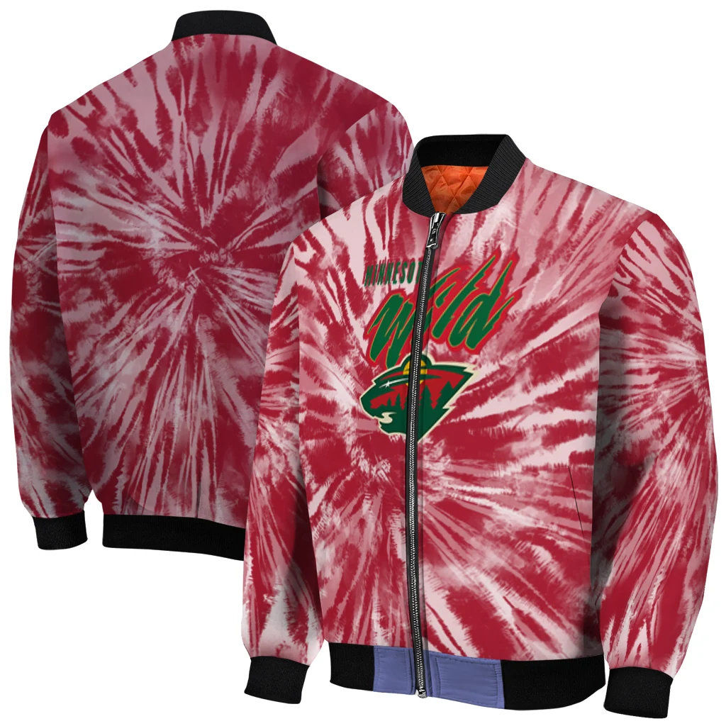 minnesota wild dynamic rings red bomber jacket best selling minnesota wild dynamic rings red bomber jacket best selling
