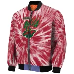 minnesota wild dynamic rings red bomber jacket best selling