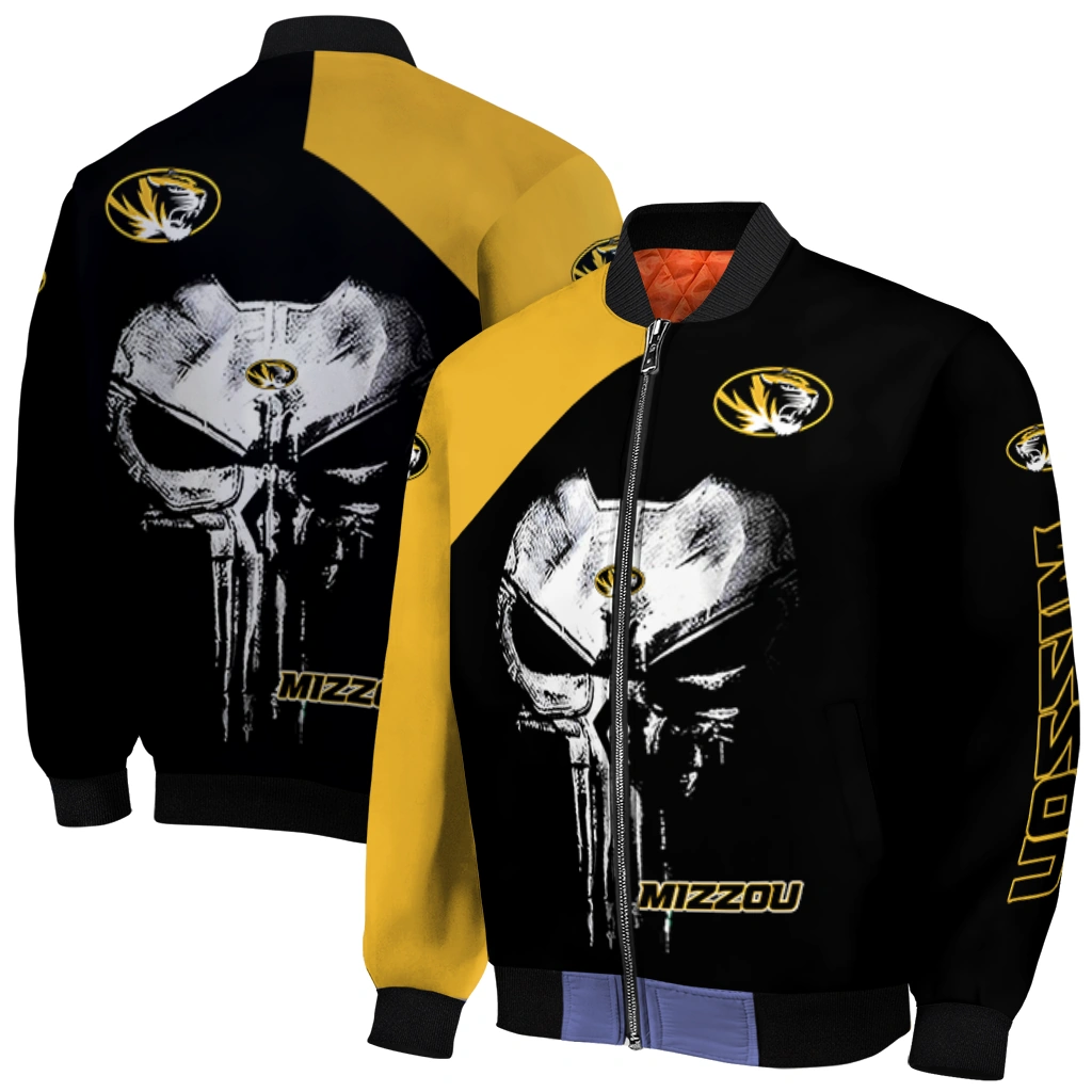 missouri tigers edgy mask black bomber jacket best selling missouri tigers edgy mask black bomber jacket best selling