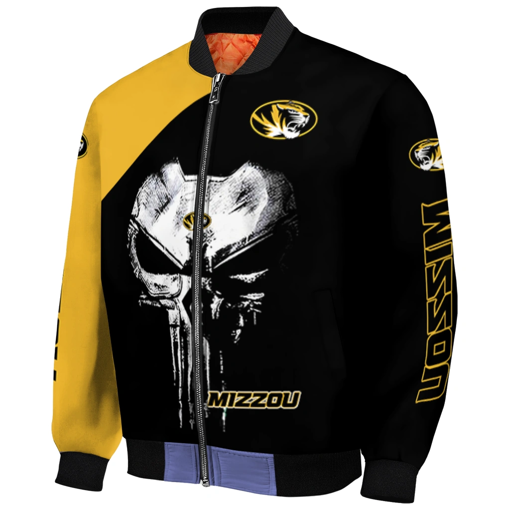 missouri tigers edgy mask black bomber jacket fashion forward missouri tigers edgy mask black bomber jacket fashion forward