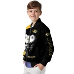 missouri tigers edgy mask black bomber jacket best selling