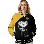 missouri tigers edgy mask black varsity jacket best selling