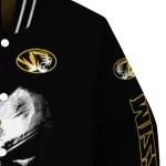 missouri tigers edgy mask black varsity jacket best selling