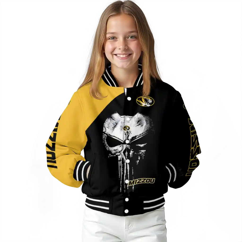 missouri tigers edgy mask black varsity jacket top rated missouri tigers edgy mask black varsity jacket top rated
