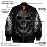 missouri tigers inferno skull black bomber jacket best selling