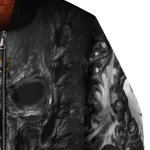 missouri tigers inferno skull black bomber jacket best selling