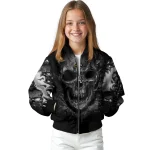missouri tigers inferno skull black bomber jacket best selling