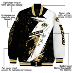 missouri tigers ripped bolt black white varsity jacket best selling