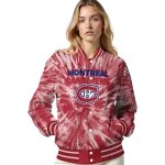 montreal canadiens dynamic rings red varsity jacket best selling
