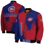 montreal canadiens urban mark red bomber jacket best selling