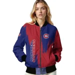 montreal canadiens urban mark red bomber jacket best selling