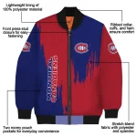 montreal canadiens urban mark red bomber jacket best selling