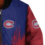 montreal canadiens urban mark red bomber jacket best selling