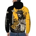 nashville predators jesus roses gold black windbreaker jacket best selling