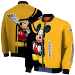 nashville predators mickey mouse gold bomber jacket best selling