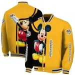 nashville predators mickey mouse gold varsity jacket best selling