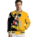nashville predators mickey mouse gold varsity jacket best selling