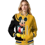 nashville predators mickey mouse gold varsity jacket best selling