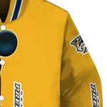 nashville predators mickey mouse gold varsity jacket best selling