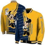 nashville predators minnie mouse gold varsity jacket best selling