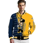 nashville predators minnie mouse gold varsity jacket best selling