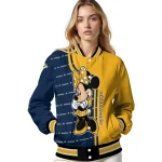 nashville predators minnie mouse gold varsity jacket best selling
