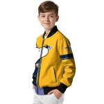 nashville predators snoopy attitude gold bomber jacket best selling
