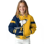 nashville predators snoopy attitude gold varsity jacket best selling